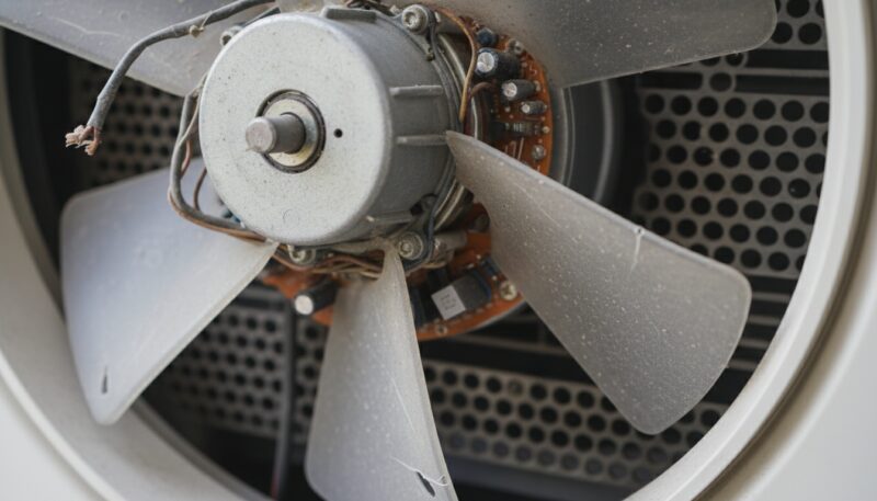 kvar ventilatora na klima uređaju